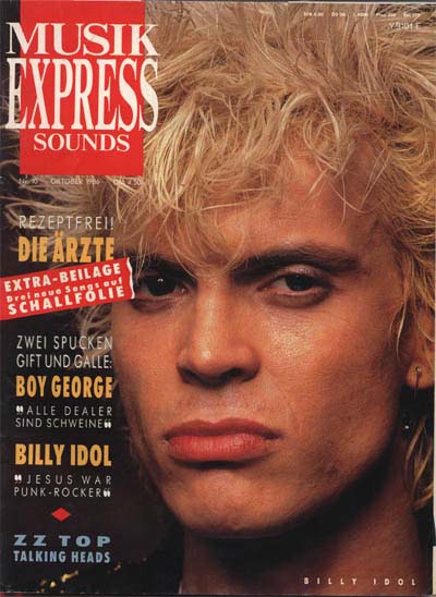 Musikexpress Sounds Ausgabe 10/1986